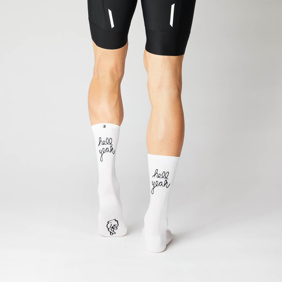 FINGERSCROSSED Hell Yeah 3.0 Radsocken Unisex fingerscrossed-666-HELL-YEAH-3-0-WHITE_M3