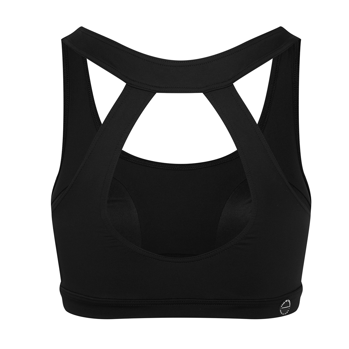 Café du Cycliste Lisa Sport BH Damen Cafe-du-Cycliste-LISA_Womens-Bra_Base-Layer_black_01