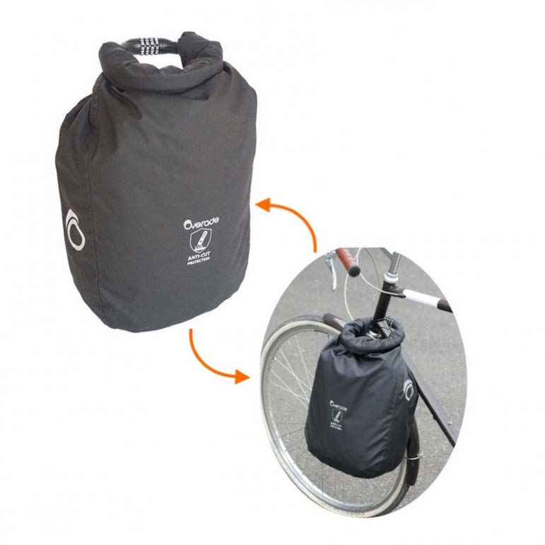Overade Loxi secure bike pannier 15L Sichere Fahrradtasche Overade-Loxi-15L