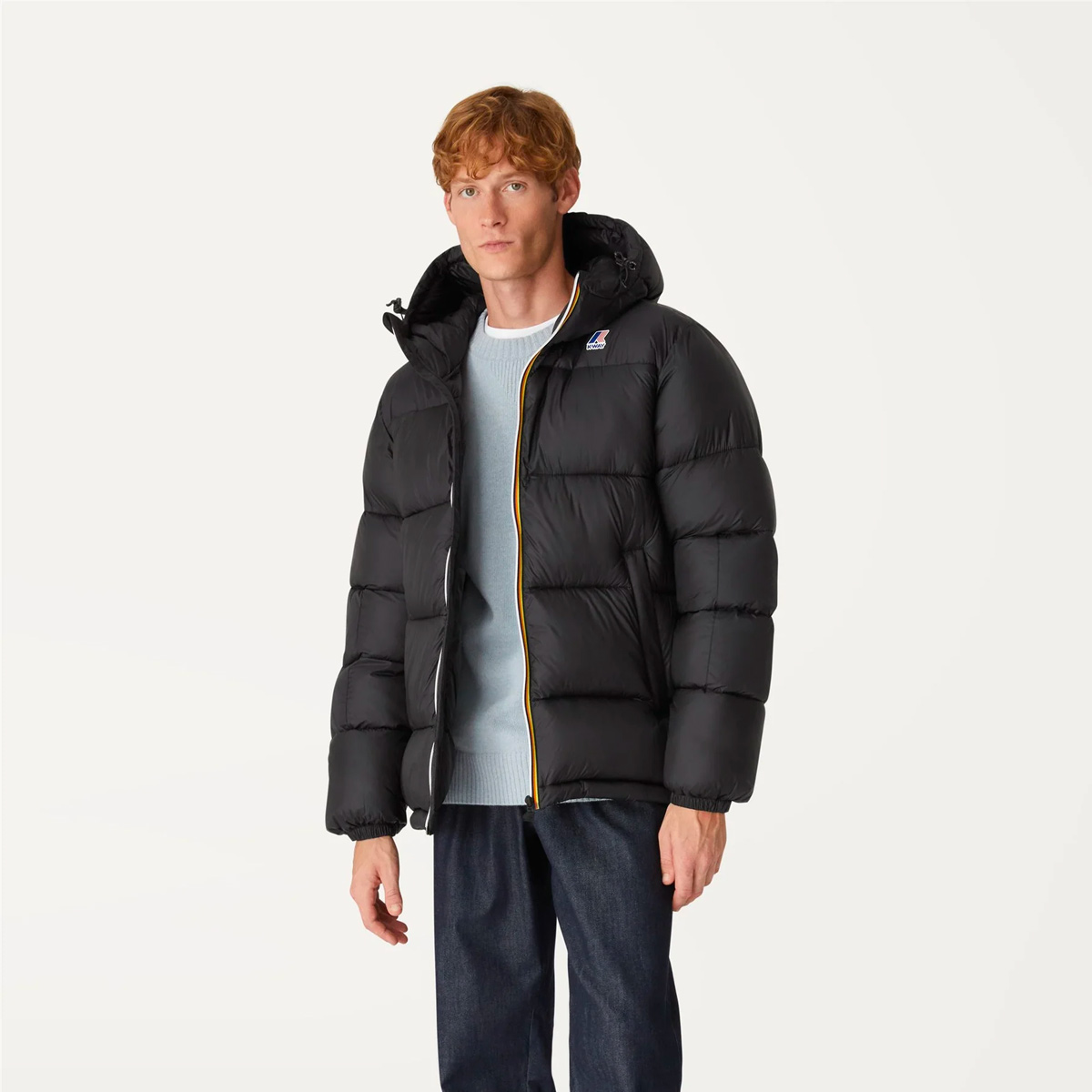 K-WAY Le Vrai 3.0 Claude Heavy Warm Thermo Jacke Unisex K-Way_Le-Vrai-3-0-Claude-heavy-warm_jacket_black-pure_03