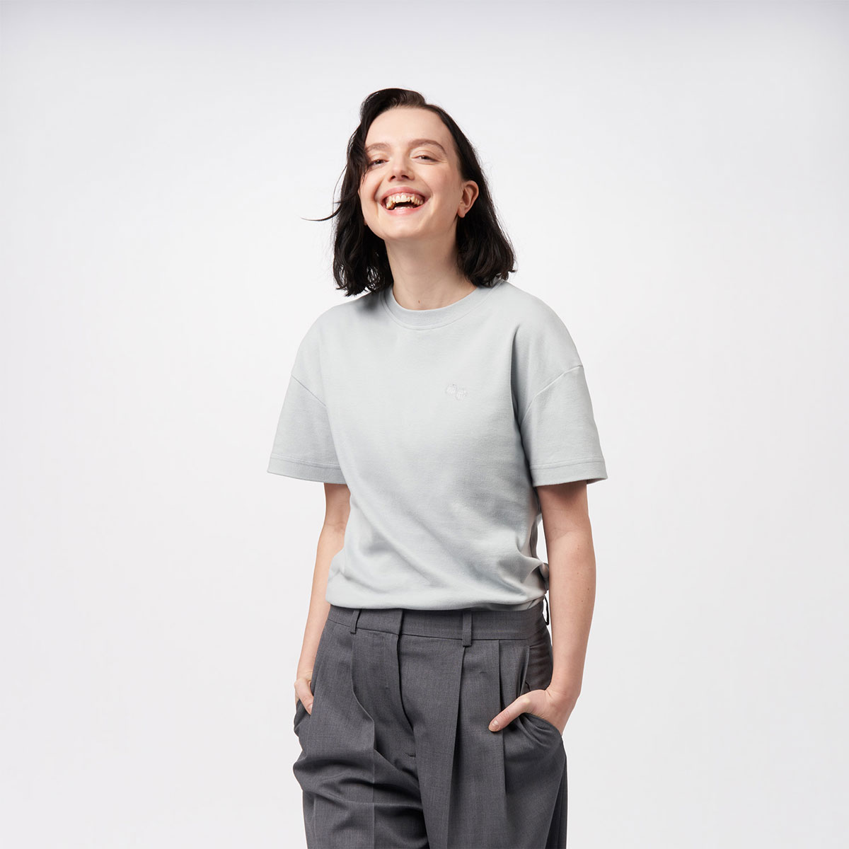 Pinqponq T-Shirt Unisex PPC-TSH-101-80103-pinqponq-T-Shirt-Unisex-Iced-Grey-51