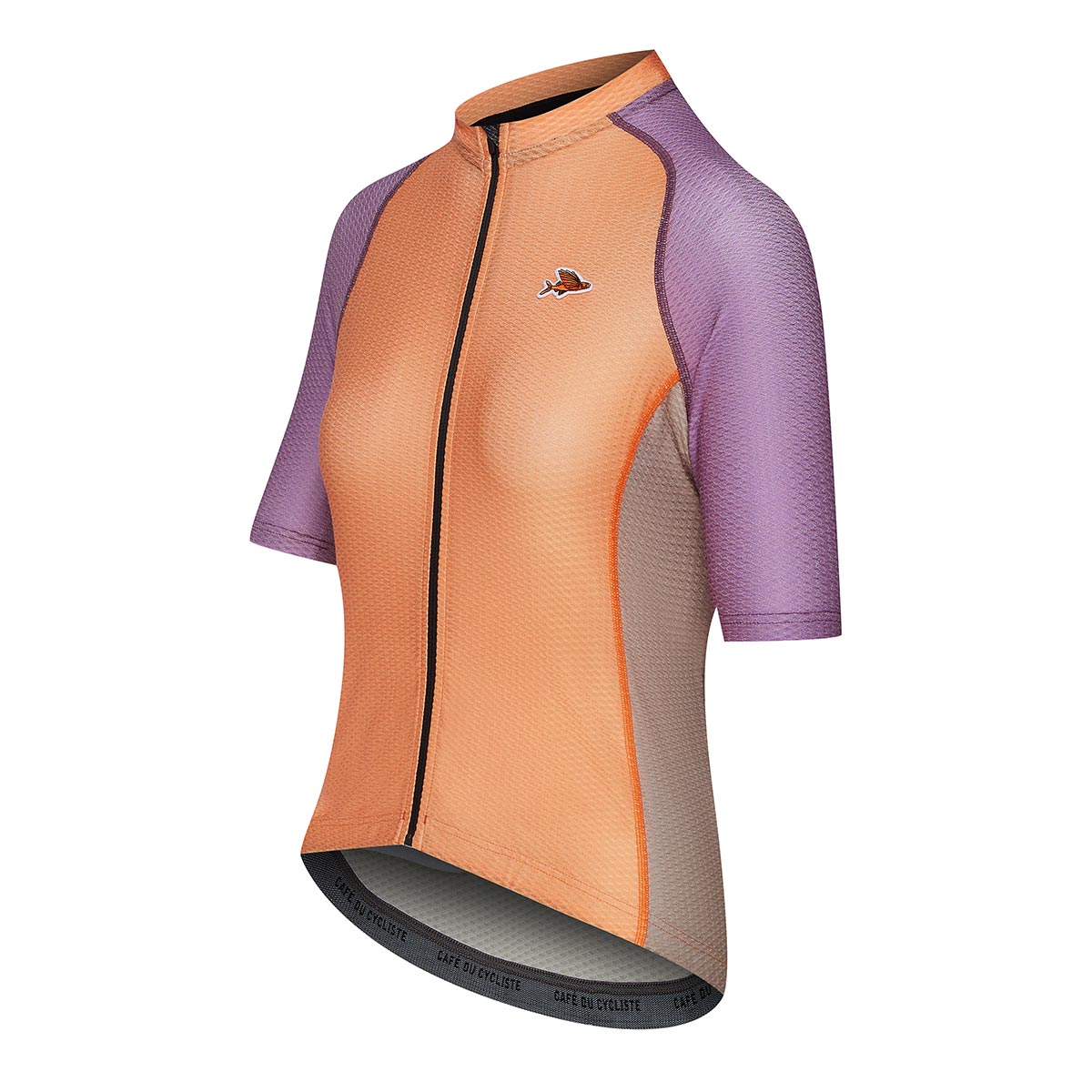 Café du Cycliste Annette Merino Radtrikot Damen Cafe-du-Cycliste-Women_Annette-Short-Sleeve-Jersey_Dutch-Coral-Glycin_02