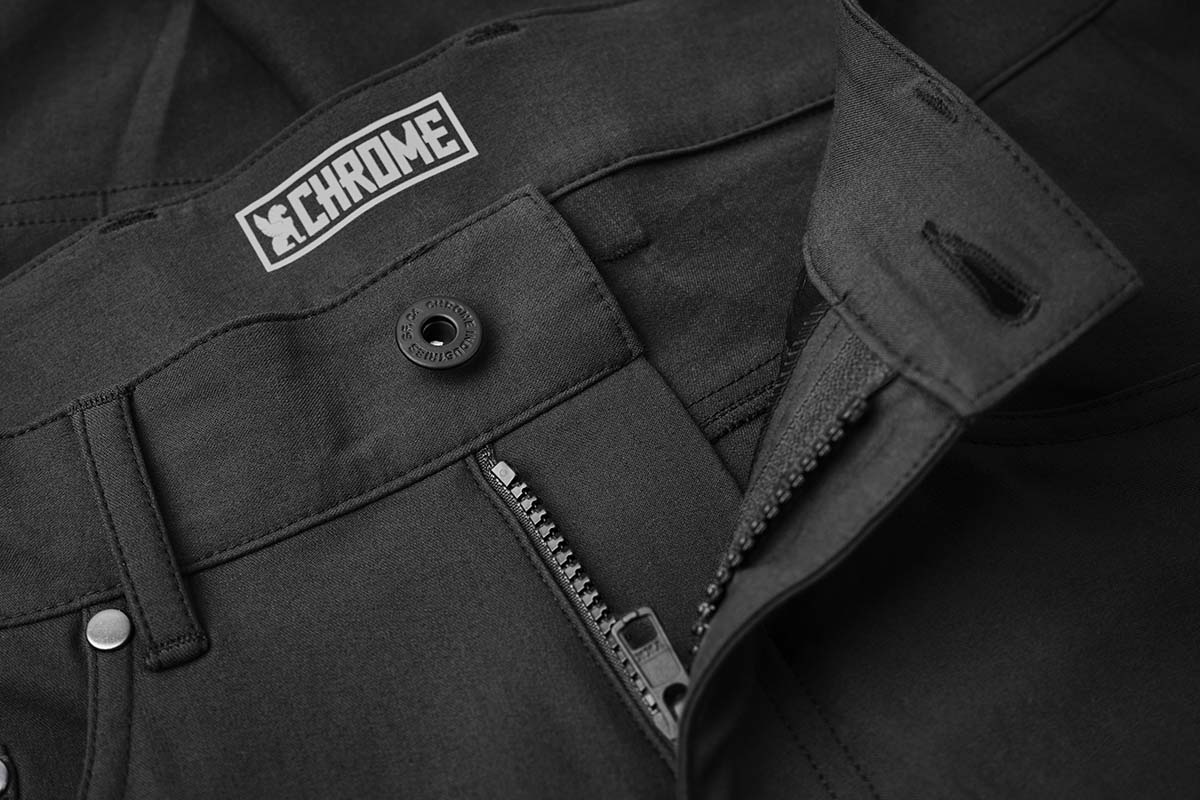 Chrome Industries Madrona 5 Pocket Hose Damen AP-454-Chrome-BK-3