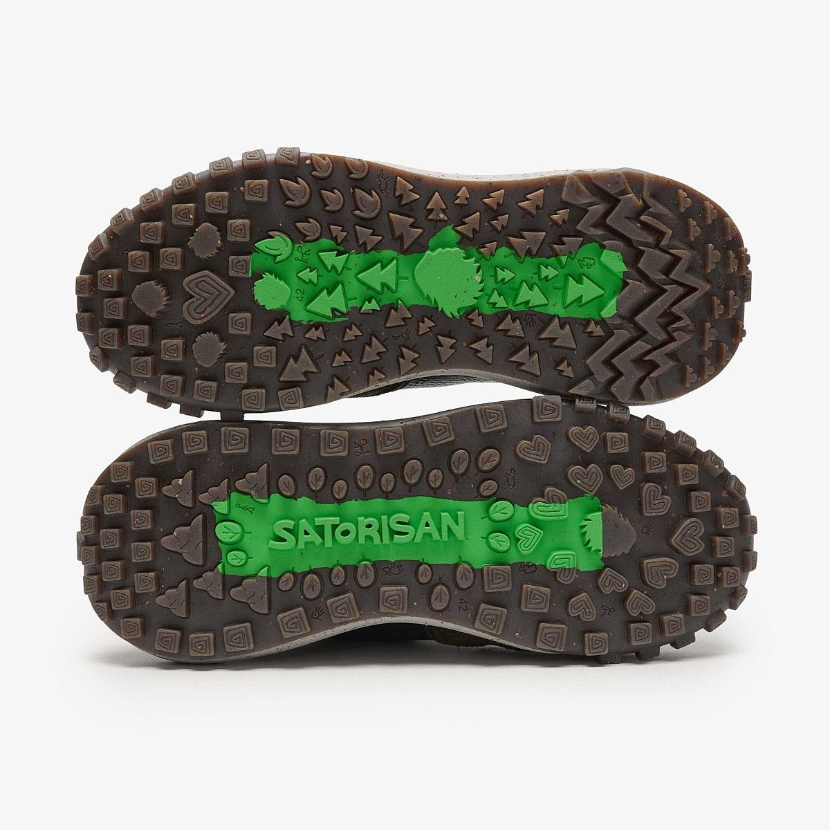 Satorisan Chacrona Metta Buckingham Sneaker Herren Satorisan_Chacrona-Metta-Buckingham_Dark-Olive_07, Bekleidung, Schuhwerk, Schuh