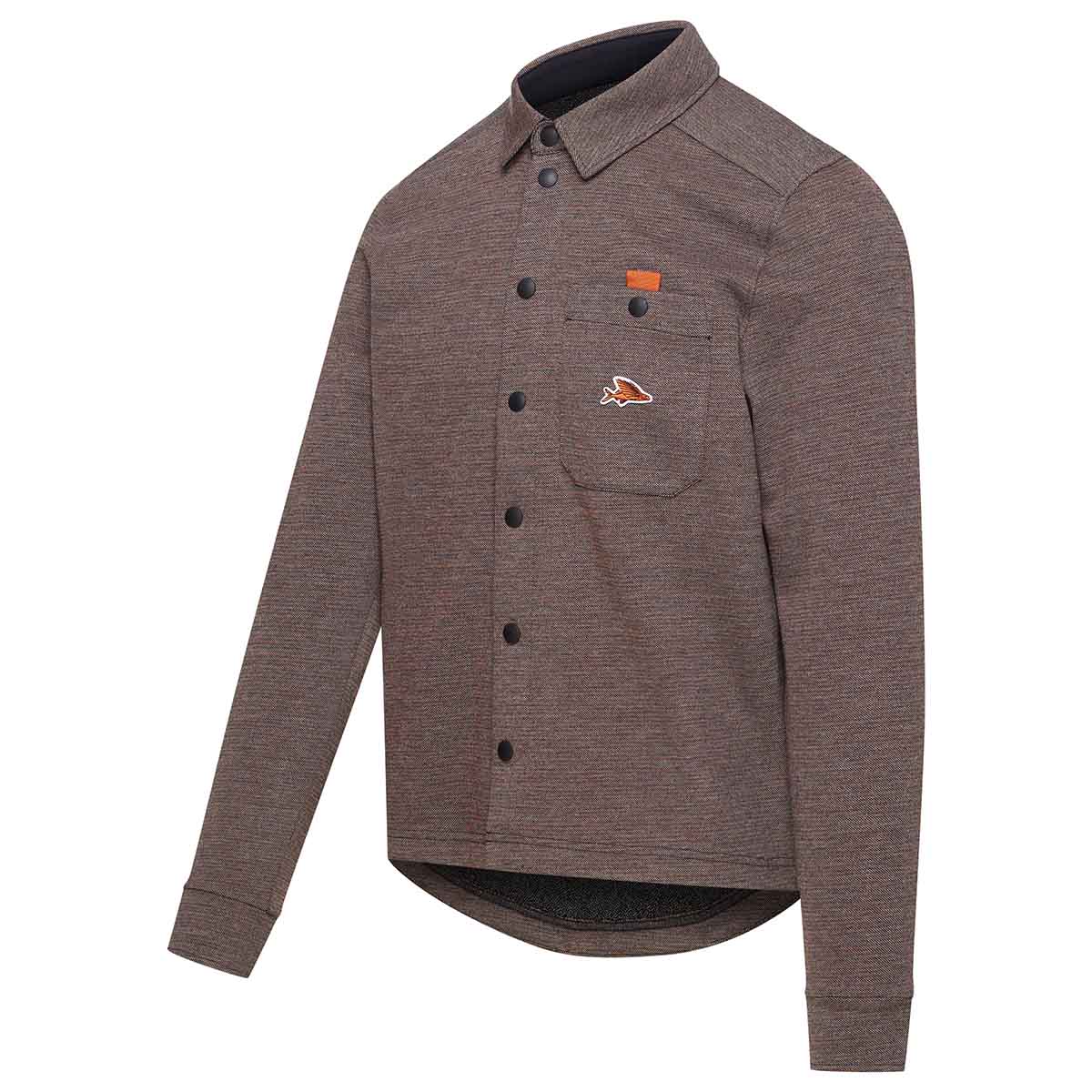 Café du Cycliste Pascaline Gravel Hemd Radtrikot Unisex Cafe_du_Cycliste-Pascaline_Gravel_Long_Sleeve_Jersey-Henna-3