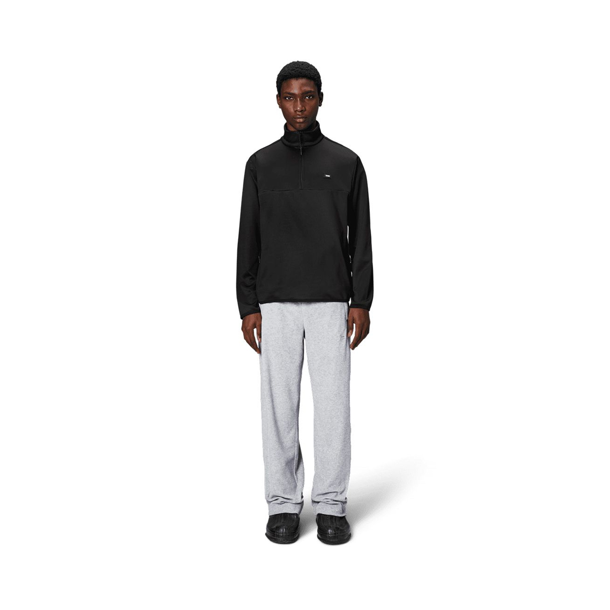RAINS Sintra Fleece Half Zip Pullover Unisex Rains_Sintra-Fleece-Half-Zip_black_03