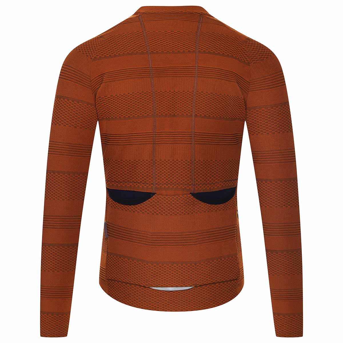 Café du Cycliste Corinne Langarm Radtrikot Herren Cafe_du_Cycliste-Corinne_textured_jersey-Cinnamon-2, Mantel, Jacke, Langarm, Blazer, Hemd