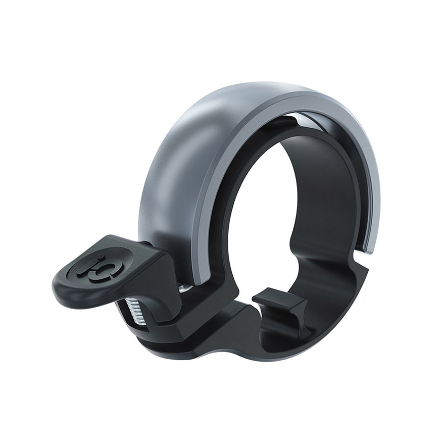 Knog Oi Classic Fahrradklingel Knog_OI-Classic-black-grey-12911KN_01