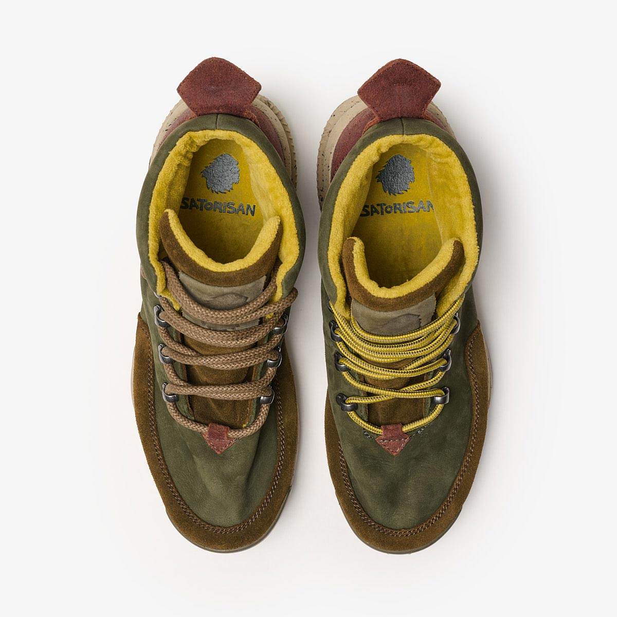 Satorisan Kiso Premium Mid Sneaker Herren Satorisan_Kiso-Premium_Dark-Green_04