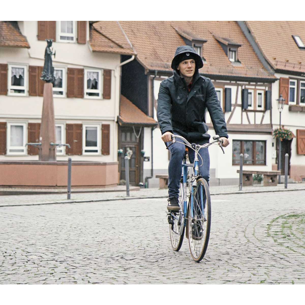 Zimtstern StormDayz Regenjacke Herren StormDayz_on_bike
