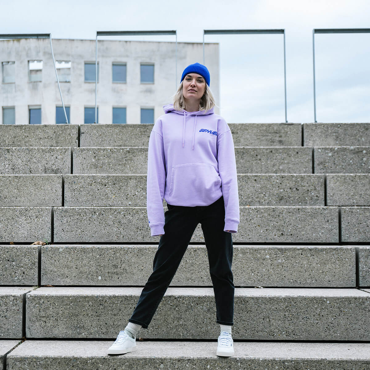 GENVELO Hoodie, Damen, lilac