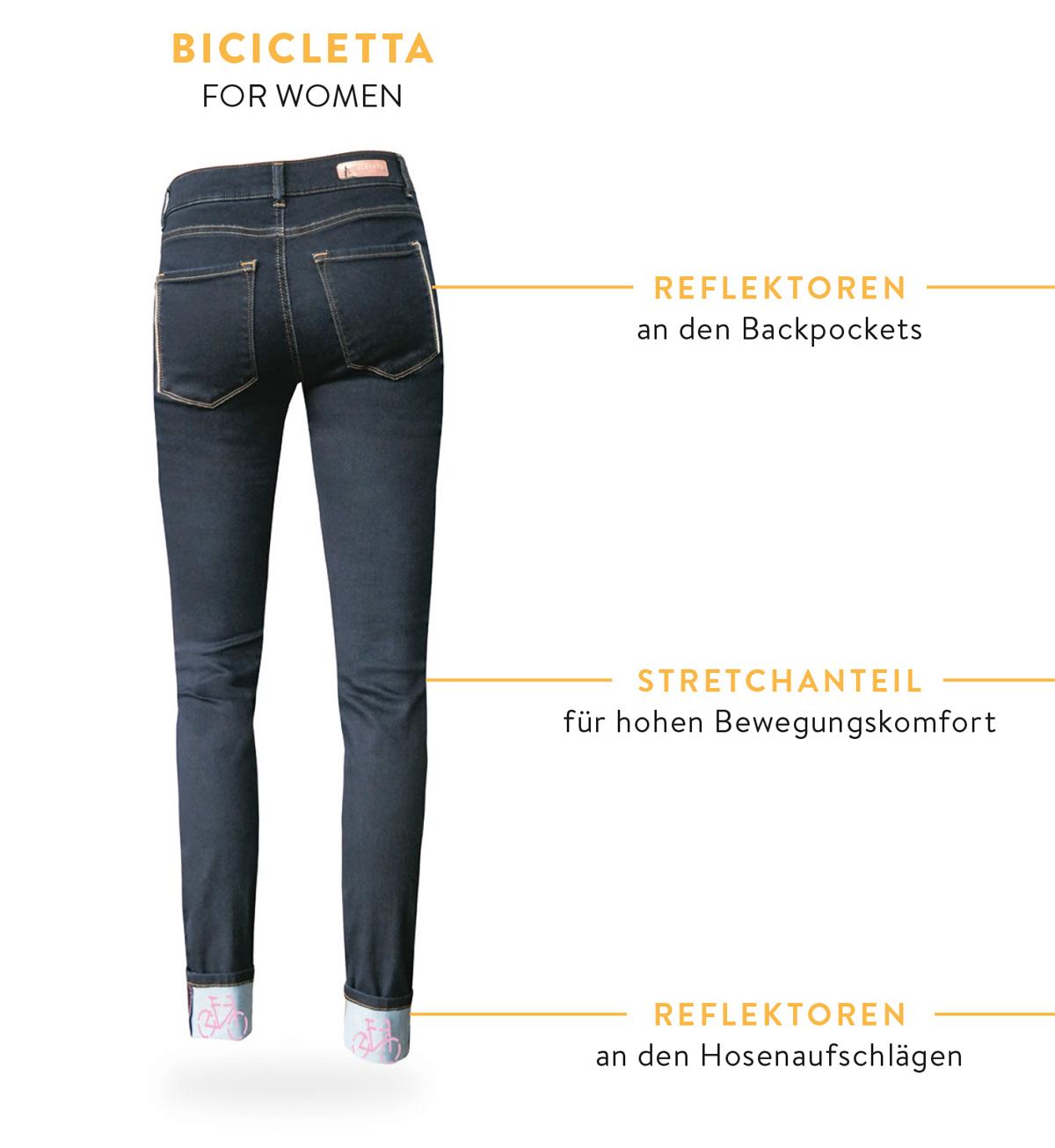 Alberto-Bike-Grafik-Jeans-Damen