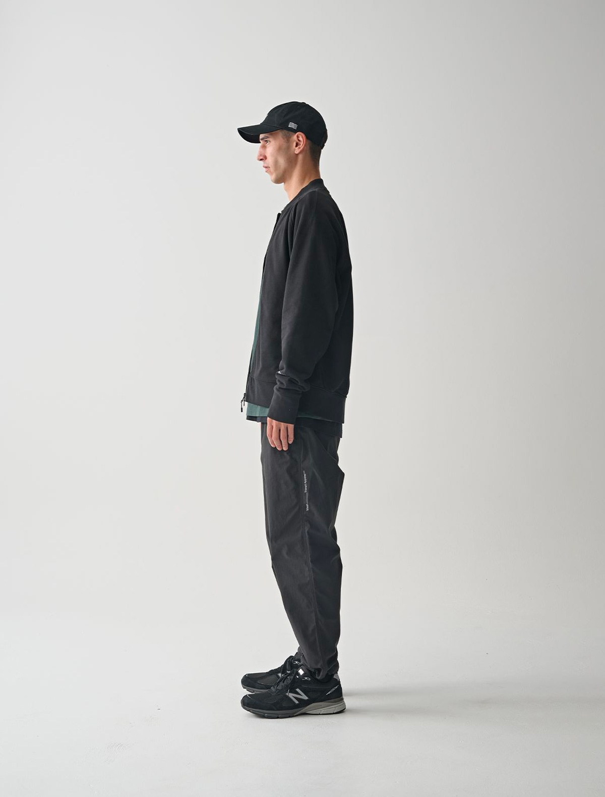 Essentials Zip Crew Men