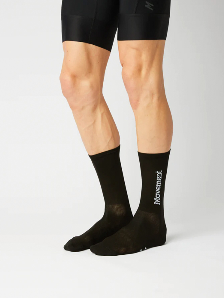 FINGERSCROSSED Classic Movement Type Radsocken Unisex Fingerscrossed_Socks_Movement-Type-Black_02