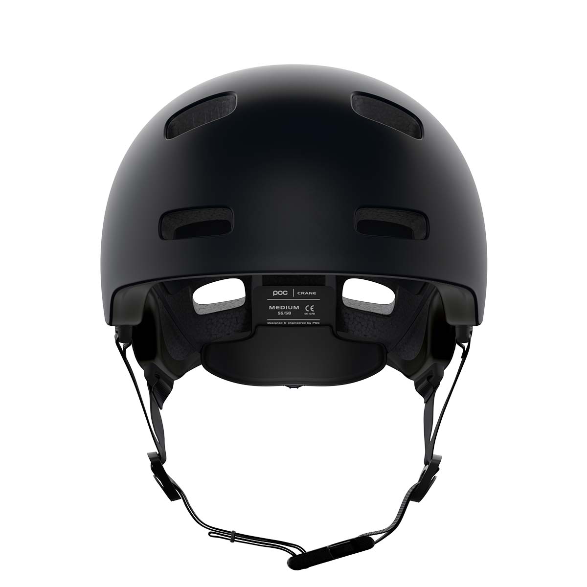POC Crane MIPS Fahrradhelm 10573-POC_CraneMIPS_1023_MattBlack_front
