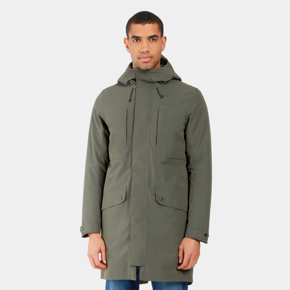 Didriksons FALKE Parka Regenjacke Herren Didriksons_Falke-USX-Parka_Men_Deep-Green_02