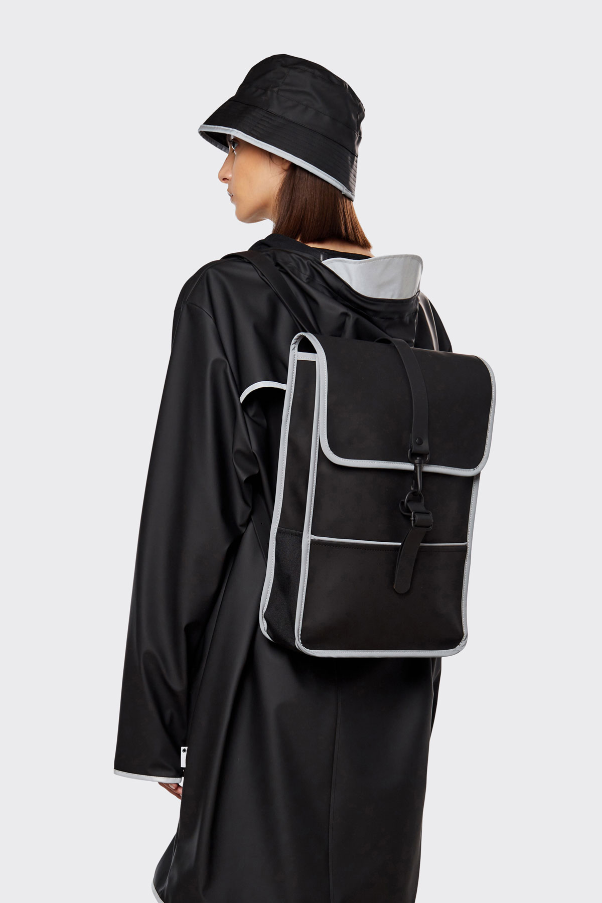 RAINS Mini Reflective 9 L Rucksack Rains_Backpack_Mini_Reflective_14080_BKR_5