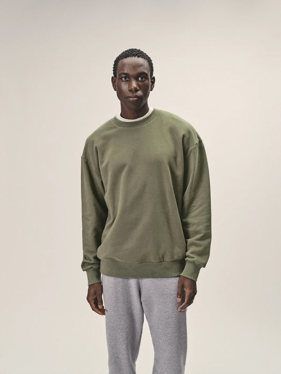 Sweatshirt Oversized aus Organic Cotton Men