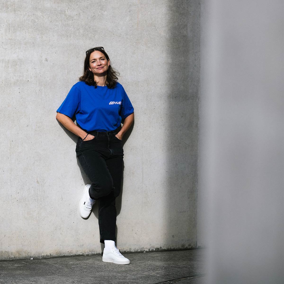 GENVELO T-Shirt Unisex GENVELO_T-Shirt_blue_03