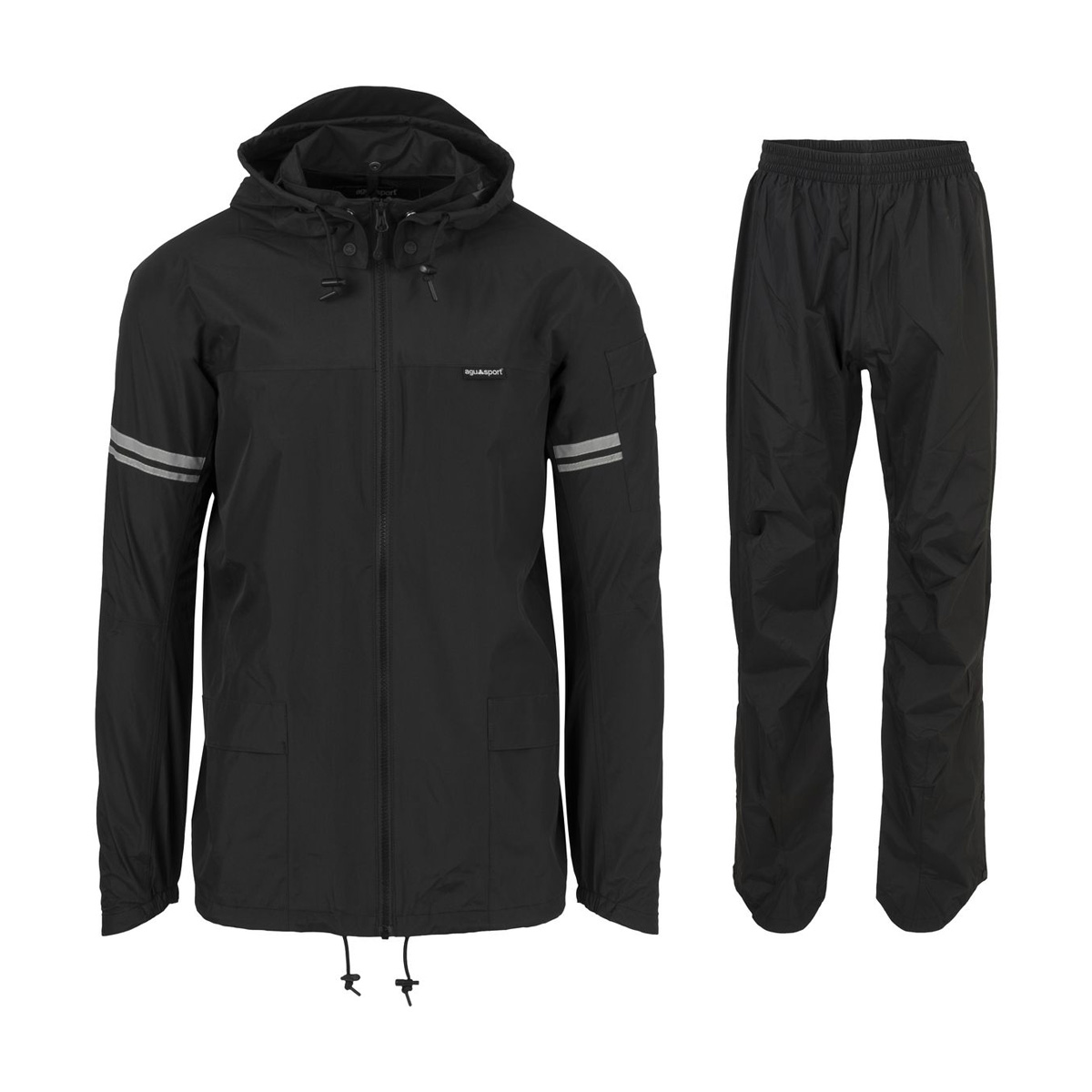 AGU Original zweiteiliger Regenanzug Unisex 430291-AGU-Rainsuit-Original-black-vorneKtaxJIhaJ7y8j