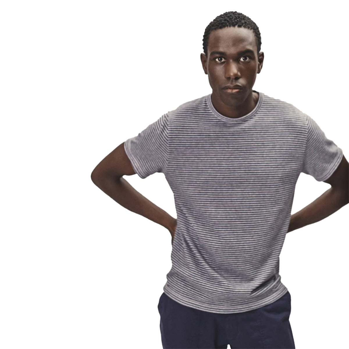 WOTE Streifen T-Shirt Herren WOTE_T-Shirt-Streifen-aus-Organic-Cotton-Mix-Men_M2115-98X1_anthra-grau-melange_01