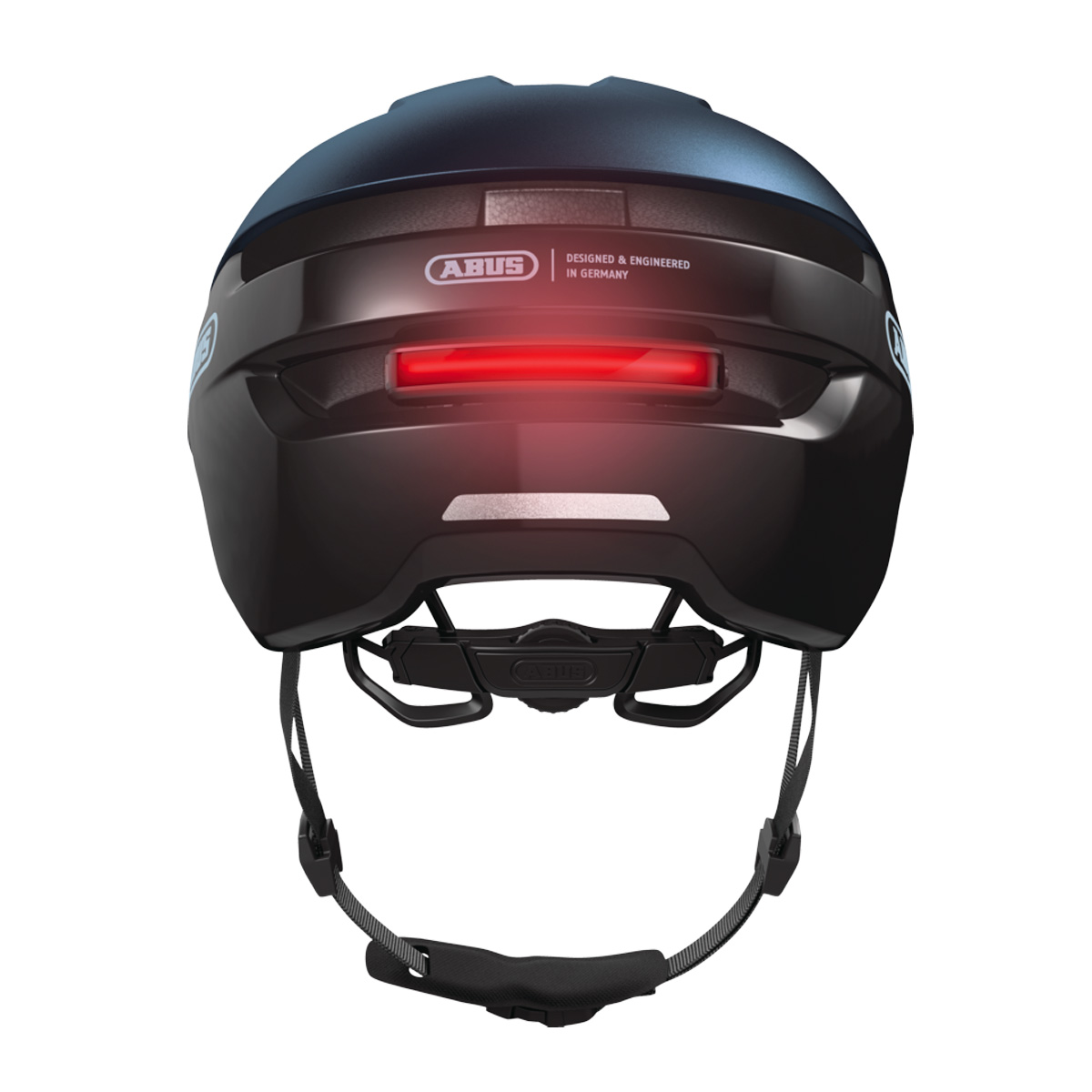 ABUS PURL-Y ACE Helm City Beleuchtung Licht Unisex midnight blue dunkelblau ABUS PURL-Y ACE Helm City Beleuchtung Licht Unisex midnight blue dunkelblau von Hinten