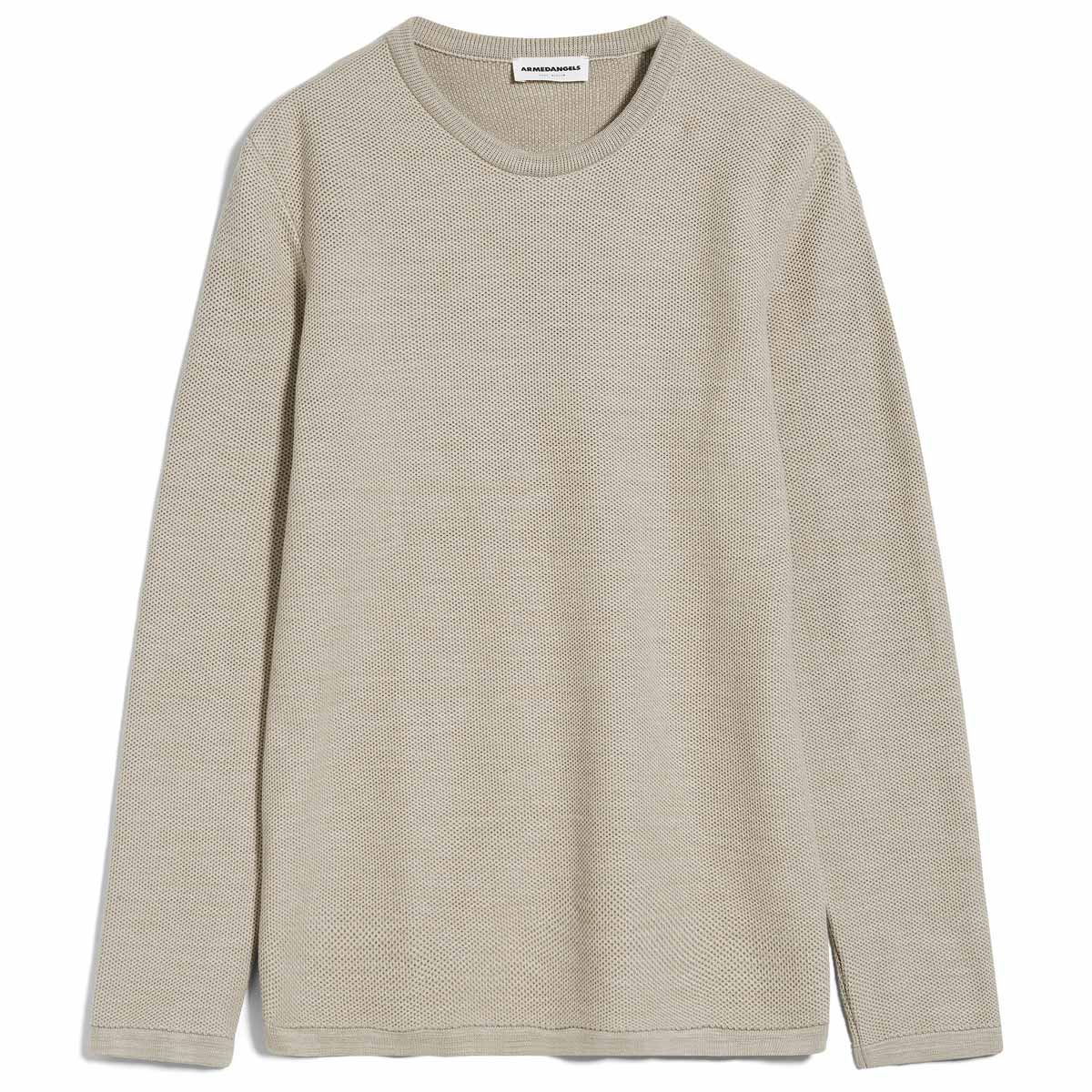 ARMEDANGELS Tolaa Strickpullover Herren Armedangels-TOLAA-sand-stone-30004036-2248, Langarm, Ärmel, Pullover, Leinen, Sweatshirt
