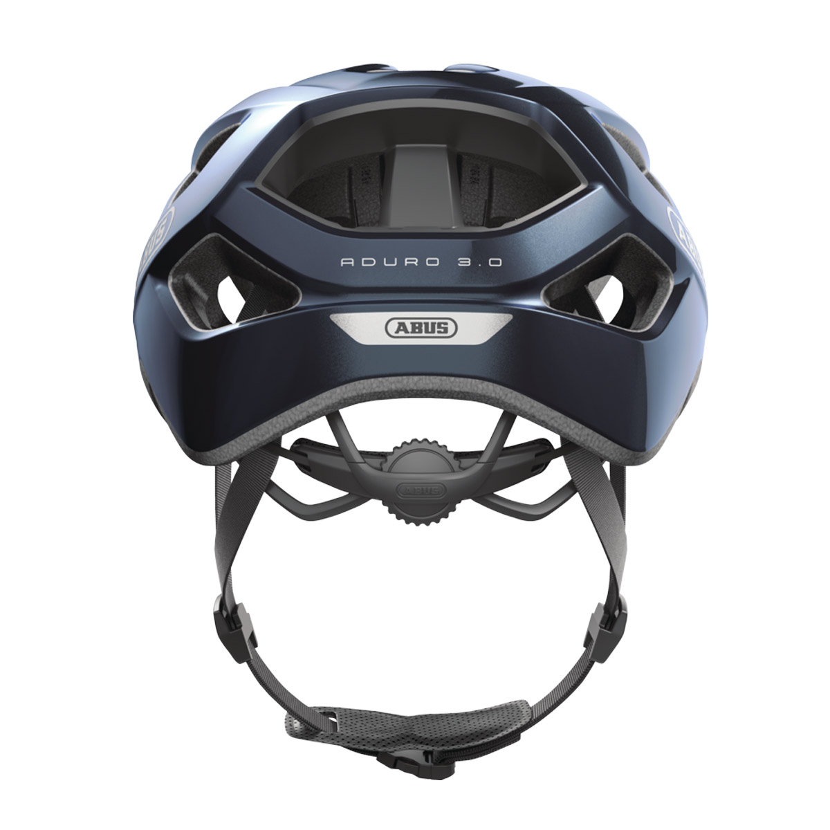 ABUS ADURO 3.0 Fahrradhelm mit Schild Trekking City Unisex midnight blue dunkelblau ABUS ADURO 3.0 Fahrradhelm mit Schild Trekking City Unisex midnight blue dunkelblau von Hinten