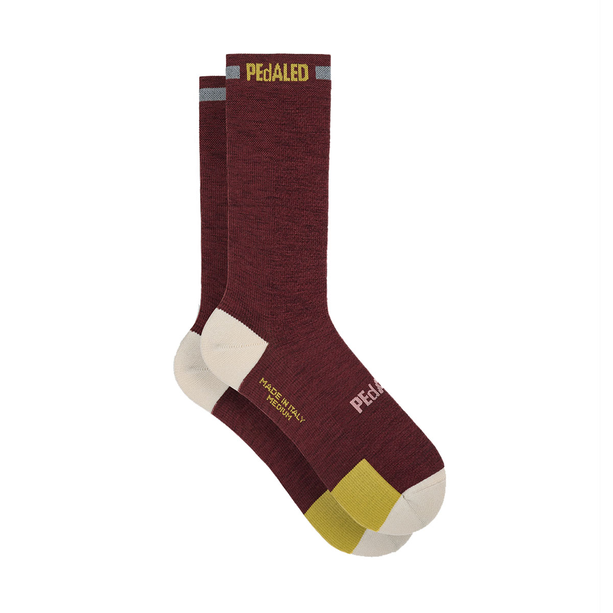 PEdALED Odyssey Merino Radsocken Unisex Pedaled-ODYSSEY_MERINO_SOCKS-DARK-RED-1