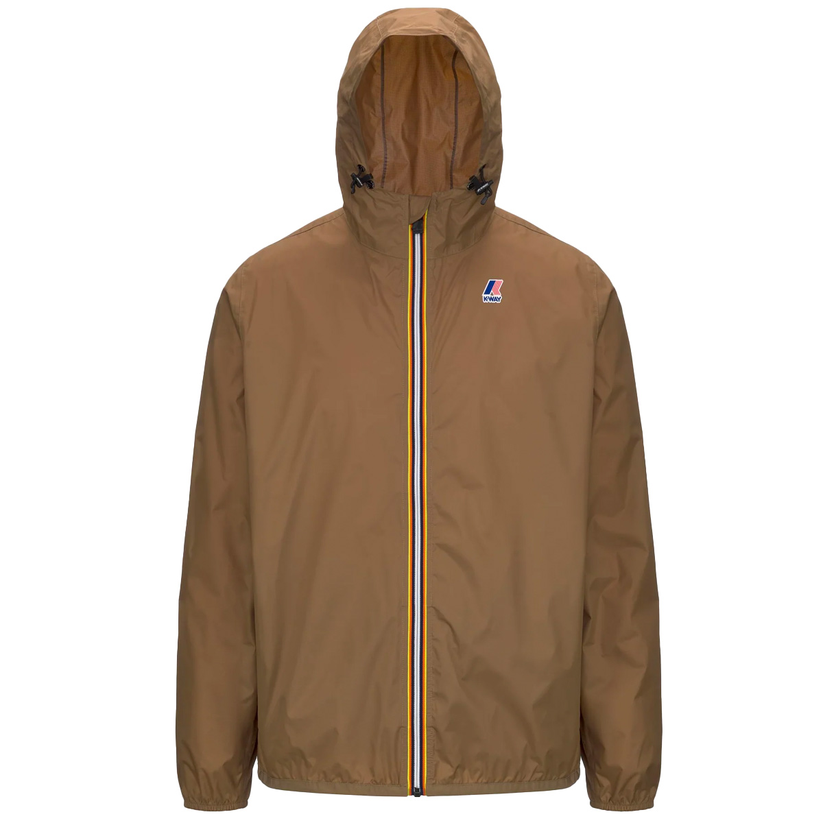 K-WAY Le Vrai 3.0 Claude Regenjacke Unisex K-Way_Le-Vrai-3-0-Claude-Regenjacke_brown-corda_01