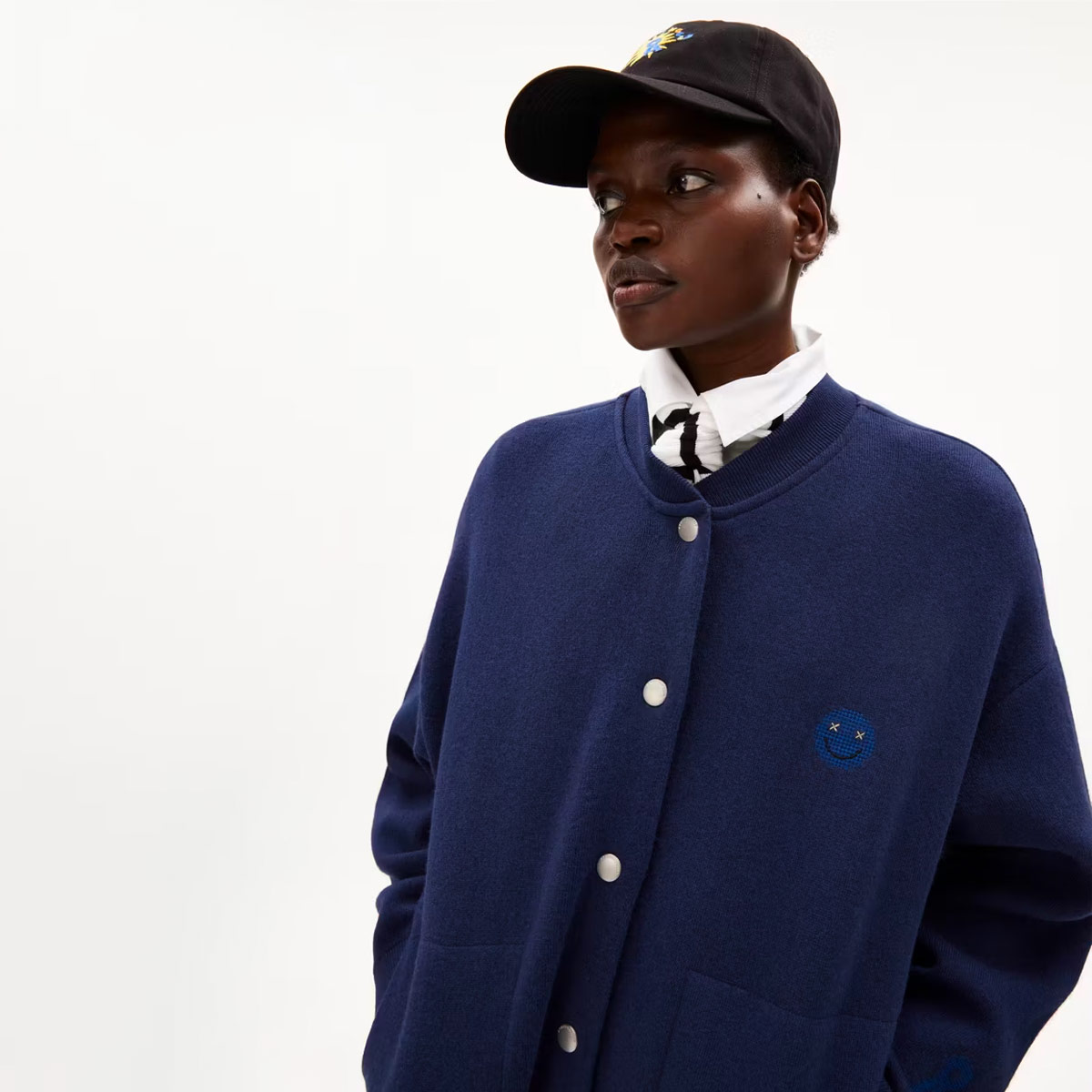 ARMEDANGELS Aalison Blouson Jacke Damen Armedangels_AALISON-Jacke-Damen_blue-noon-light-tangerine_04