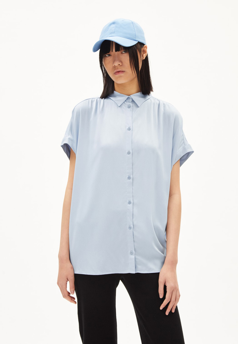 Zonyaa Kurzarm Bluse Women