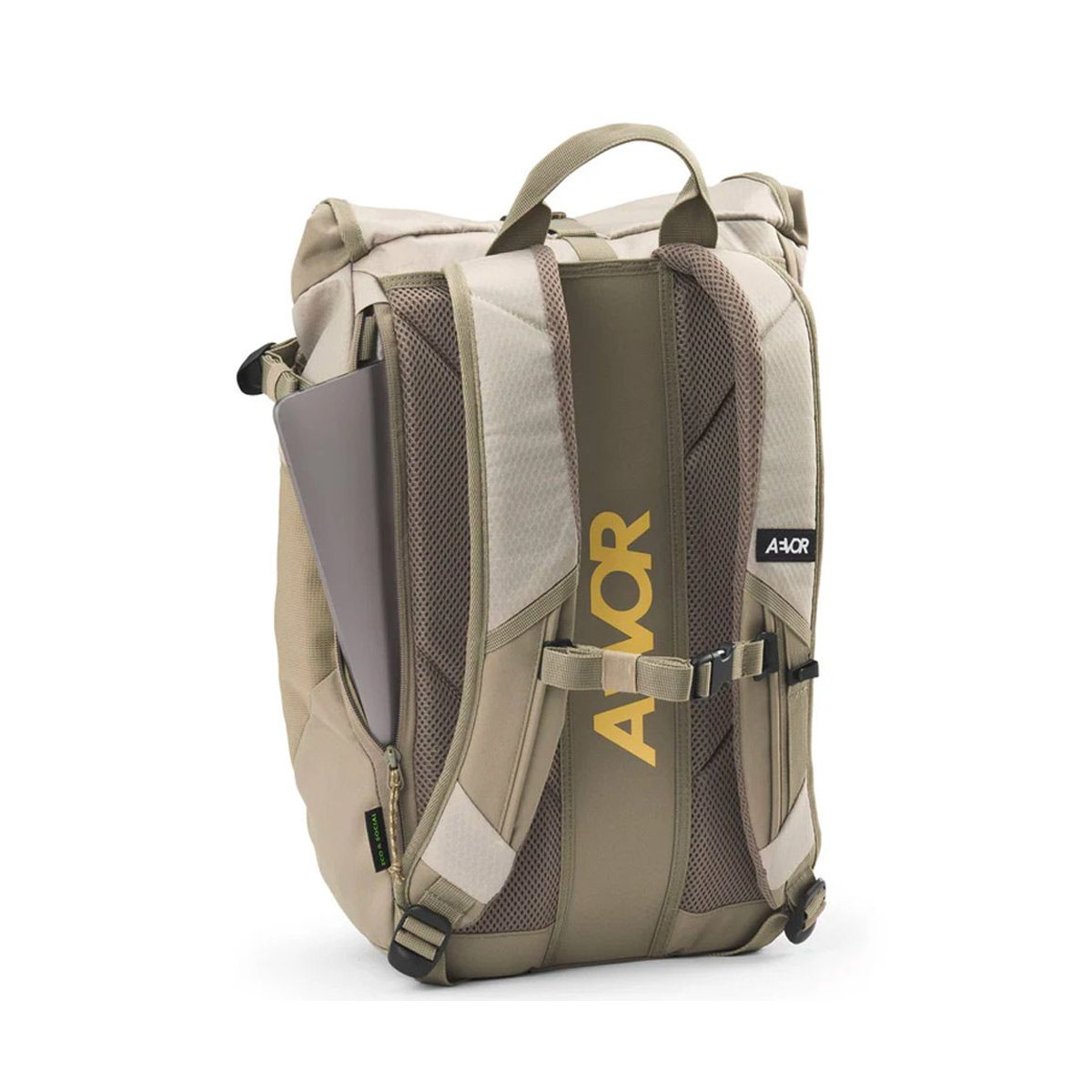 AEVOR Roll Pack 20L Rucksack AEVOR_Roll-Pack_Backpack_Sesam-Olive_05
