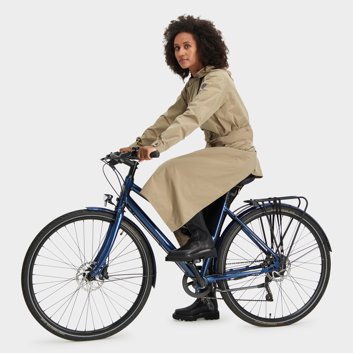 AGU Regenkleid Mantel Damen AGU Regenkleid Mantel Damen