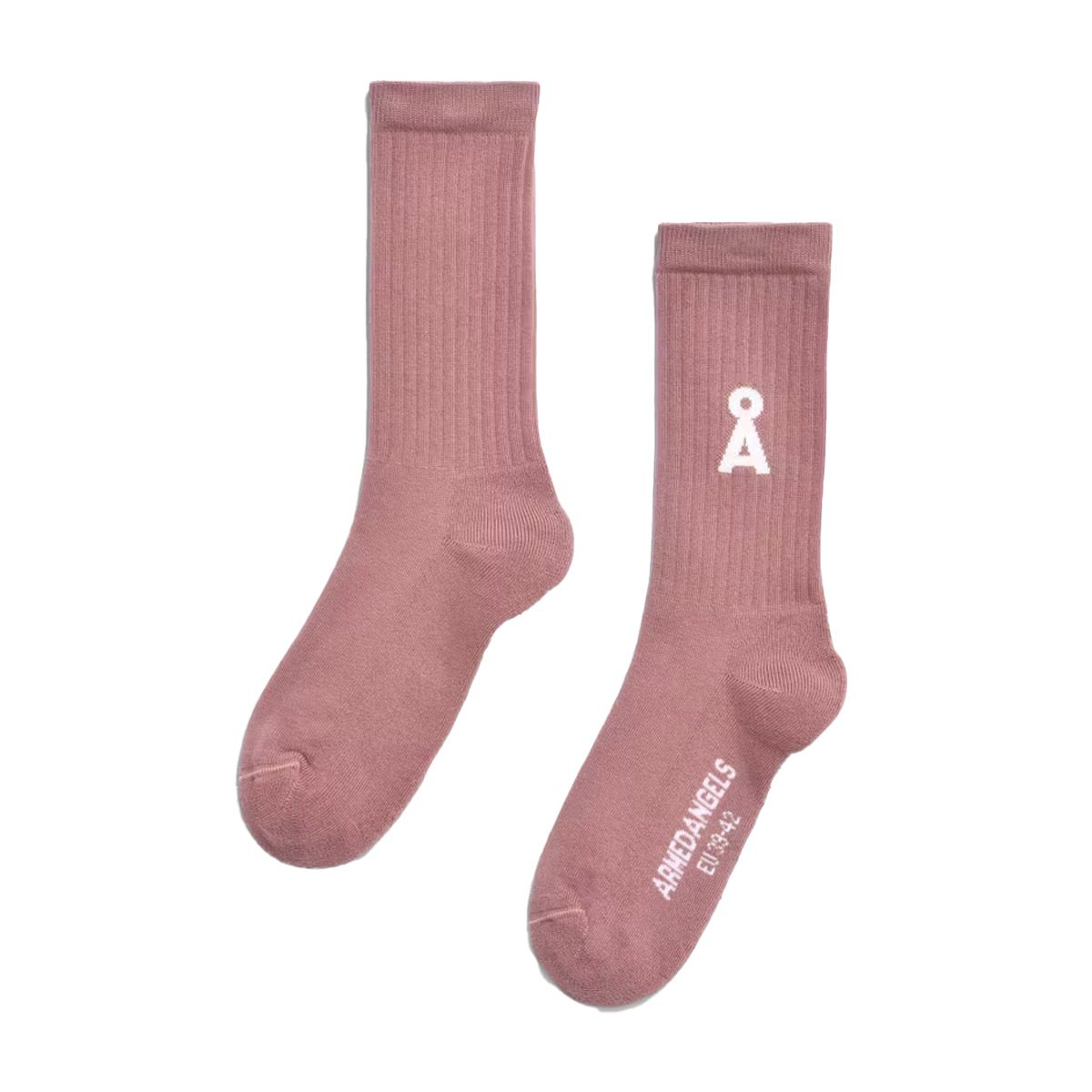 ArmedAngels Saamus Bold Socken Unisex rosa light berry Freisteller