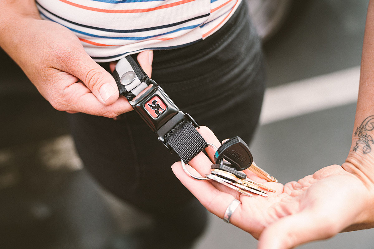 Mini Buckle Key Chain