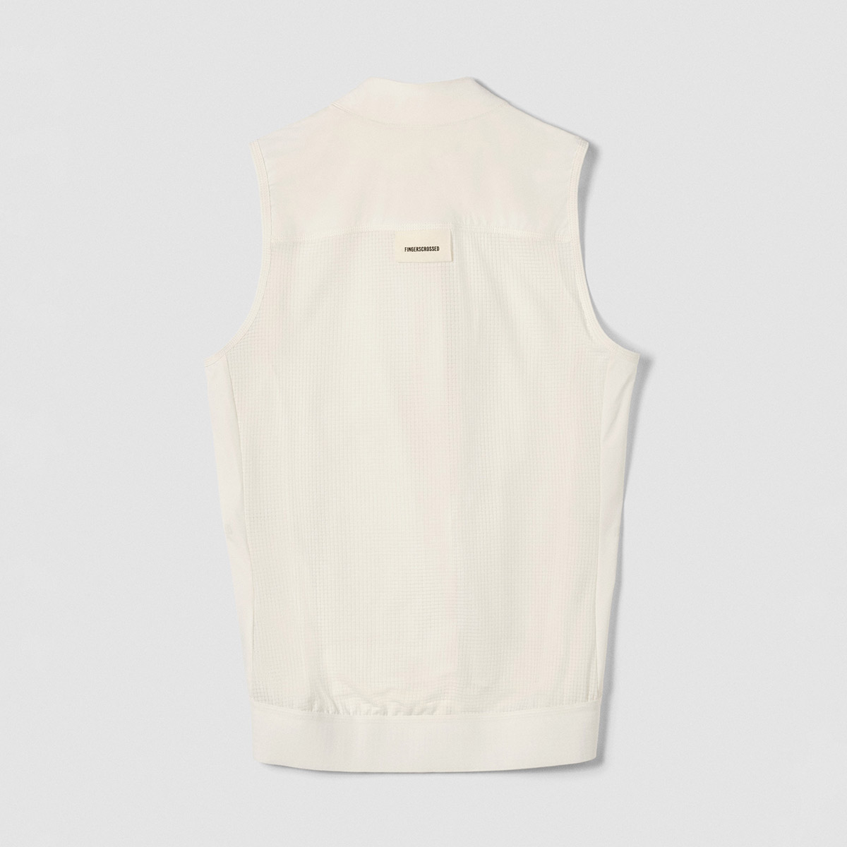 FINGERSCROSSED ROAD WIND VEST Men Weste Windbreaker Männer Radsport antique cream weiss beige FINGERSCROSSED ROAD WIND VEST Men Weste Windbreaker Männer Radsport antique cream weiss beige Freisteller hinten