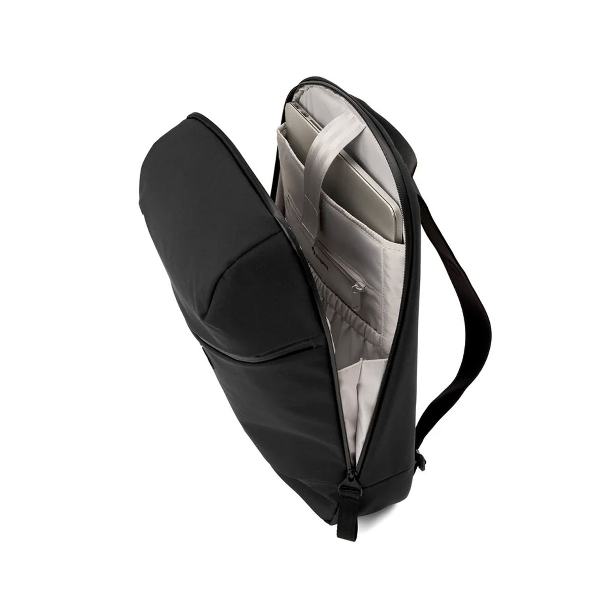 Pinqponq Kontor Solid 16L Business Rucksack pinqponq_KONTOR_Rucksack_solid-black_03