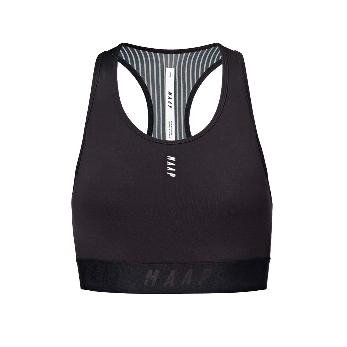 MAAP Transit Sport BH Damen maap-MAP-WBR001-BLK-Transit-Bra-black-1, Bekleidung, Tanktop, Weste