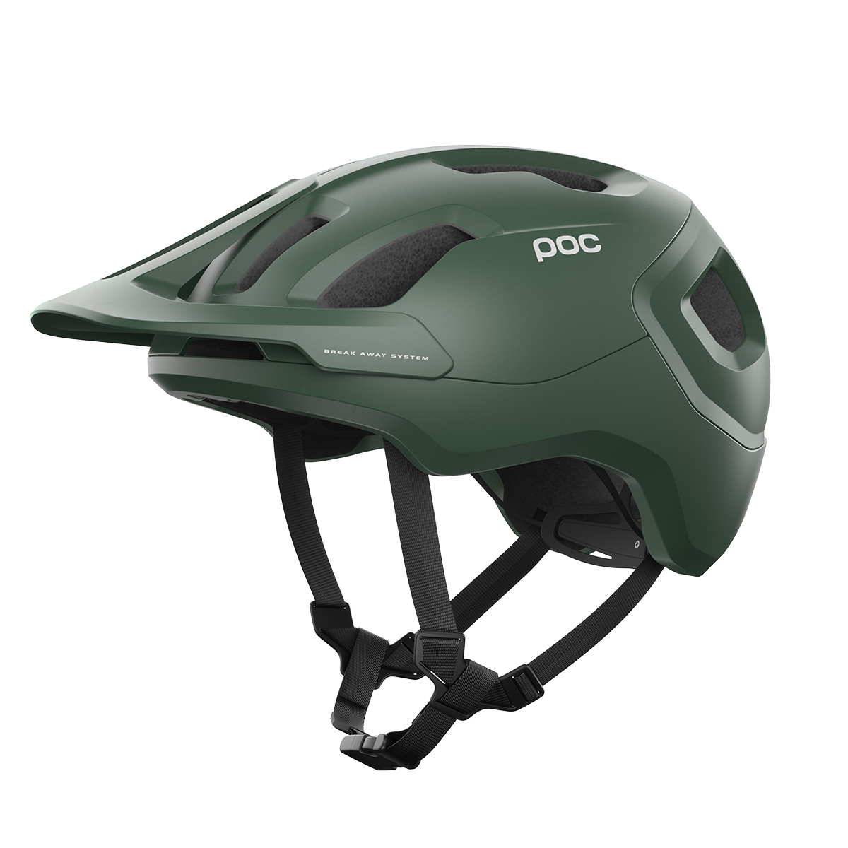 POC Axion Fahrradhelm PO_10740_Axion_1139_EpidoteGreenMatt_01, Helme, Bekleidung, Crash-Helm, Schutzhelm