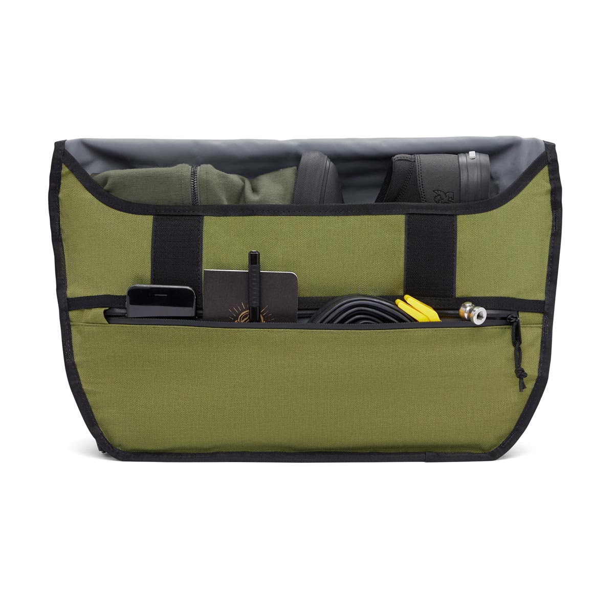 Chrome Industries Simple Messenger MD 12 L Umhängetasche Chrome-Simple-Messenger-MD-332-OLBR-3