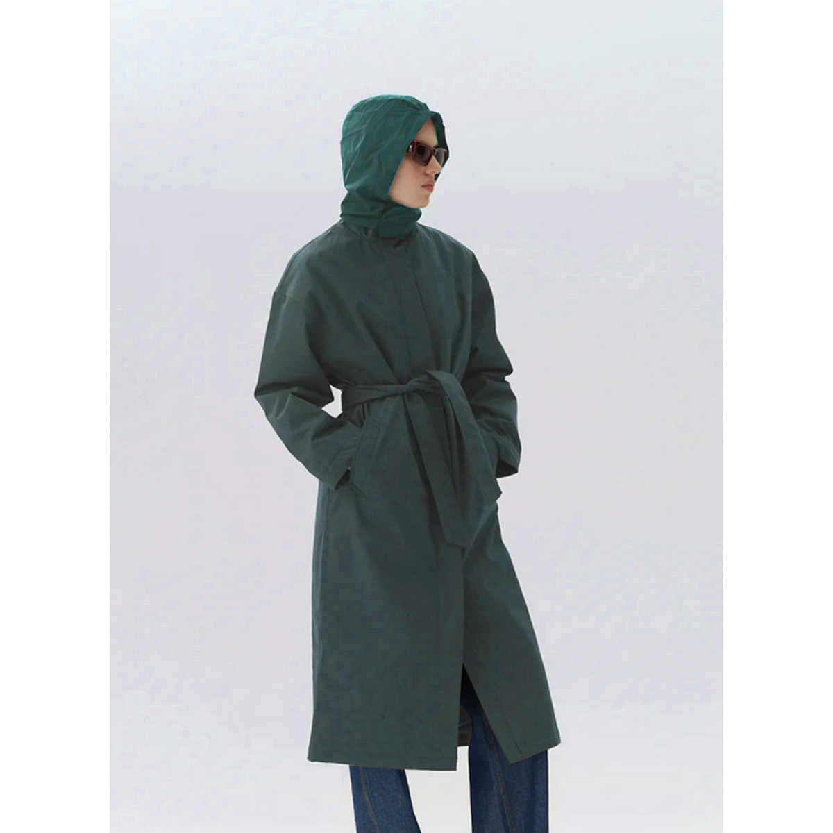 Welter Shelter Rachel G Ninspin Trench Mantel Damen Welter-Shelter_Rachel-G-NIN-SPIN-women_forest-green_10