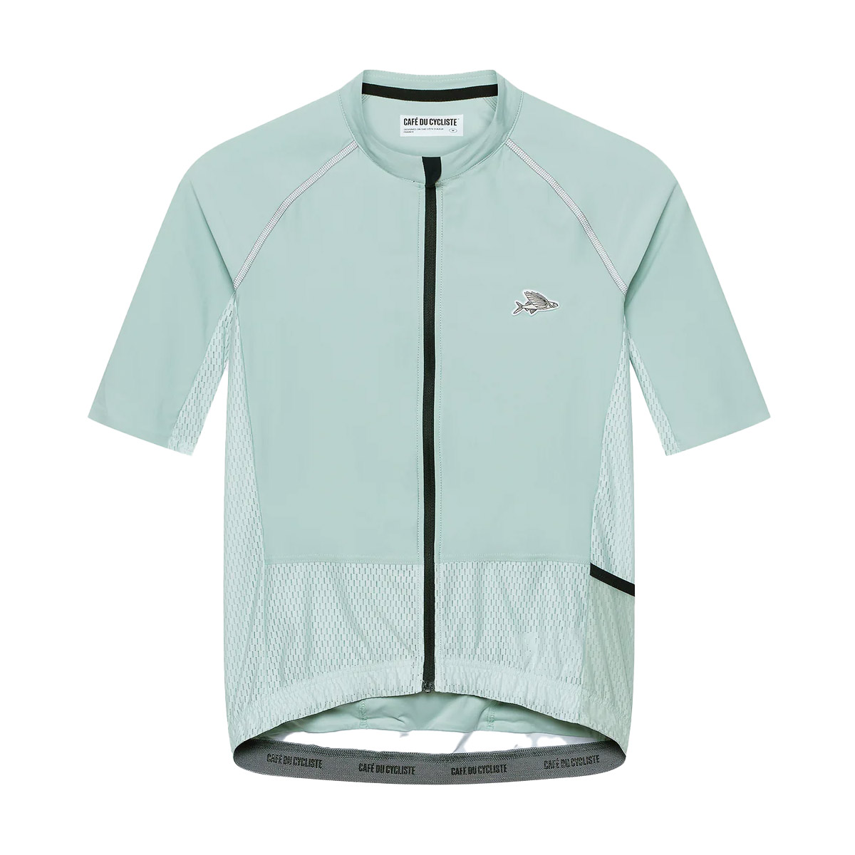 Café du Cycliste Radsport Trikot Jersey Herren MAGDA jadeit mint grün hellgrün Café du Cycliste Radsport Trikot Jersey Herren MAGDA jadeit mint grün hellgrün Freisteller