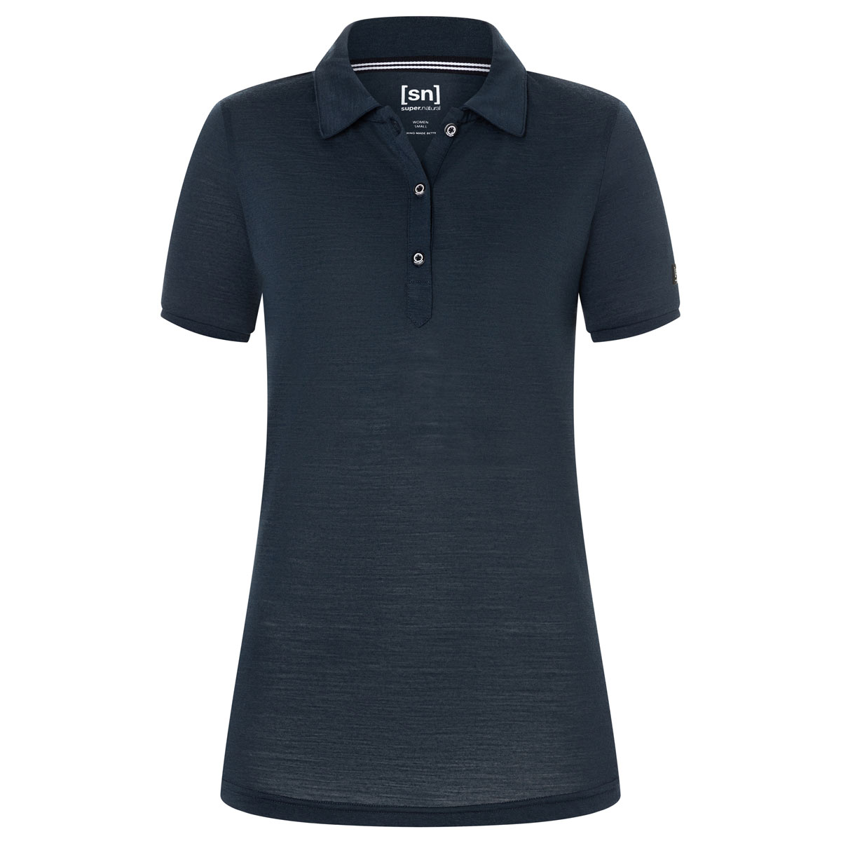 Super.natural Sporty Polo Shirt Merino Damen Supernarural-Sporty-Polo-T-Shirt-Merino-Women-SNW016630_W01_1, Bekleidung, T-shirt, Hemd, Ärmel