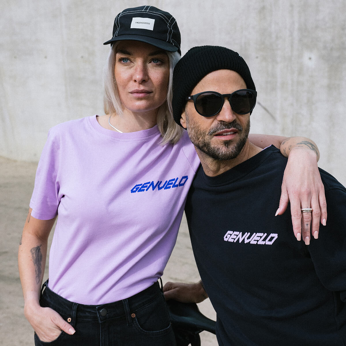 GENVELO T-Shirt, Unisex, lilac