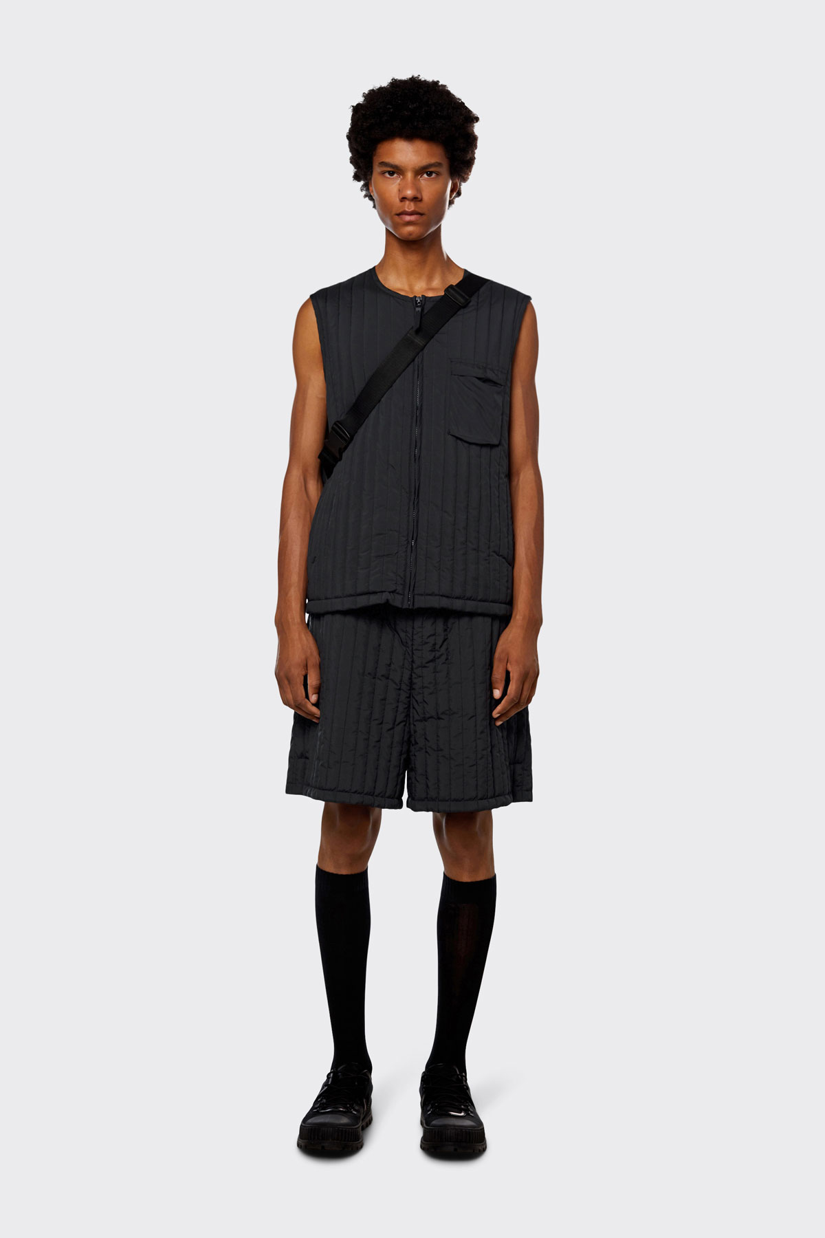 RAINS Liner Steppweste Unisex Rains_Liner_Vest_18320_BK_5