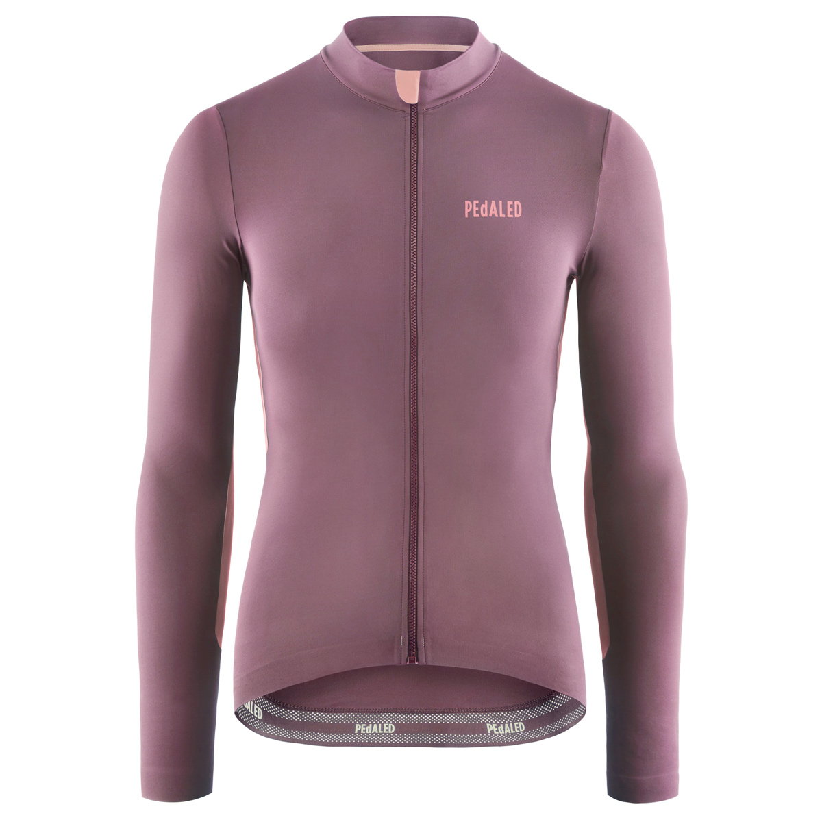 PEdALED Element Langarm Radtrikot Damen women-cycling-long-sleeve-jersey-purple-element-front-pedaled