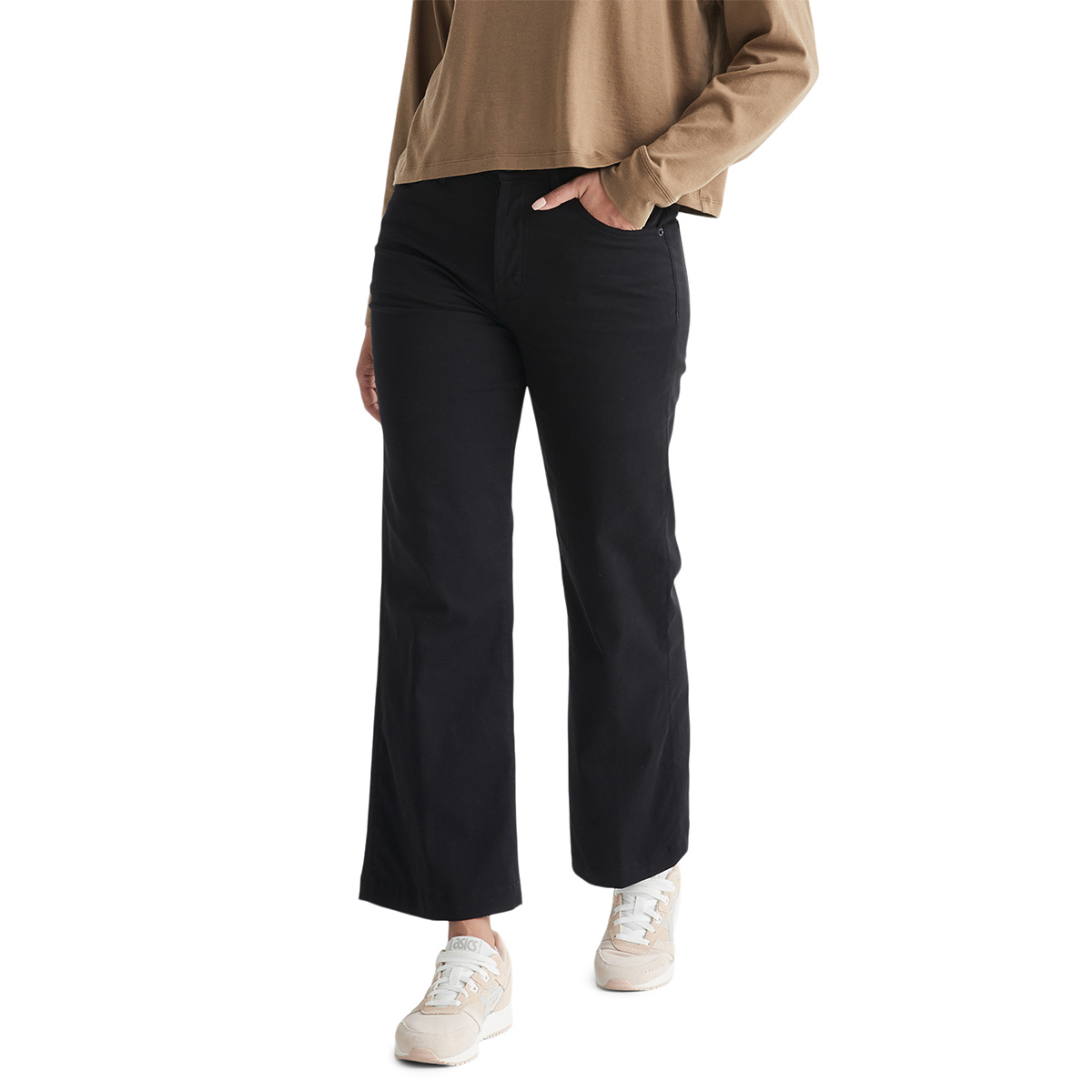 DUER Live Free High Waist Hose Damen DUER_WFTS1015_LiveFree-HighRise-WideLeg_Black_02