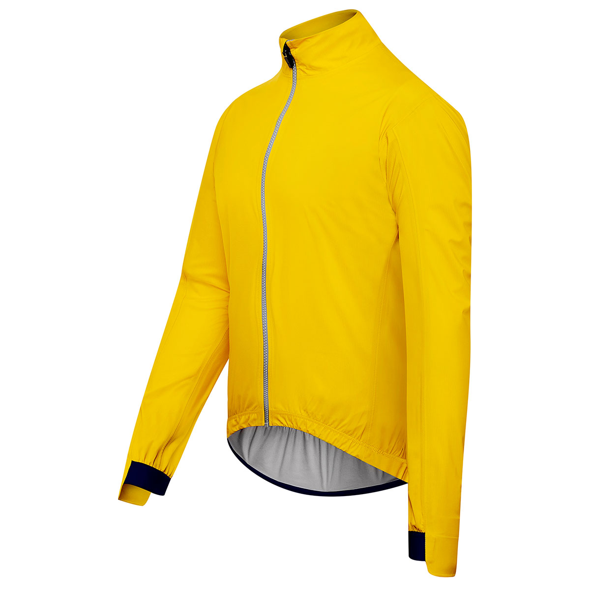 Café du Cycliste Suzette Regenjacke Herren Cafe_du_Cycliste-Suzette_light_weight_rain_Jacket-Lemon_Chrome-3