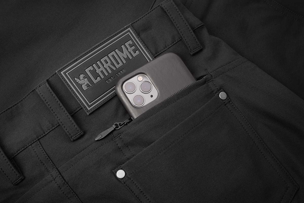 Chrome Industries Madrona 5 Pocket Hose Damen AP-454-Chrome-BK-4